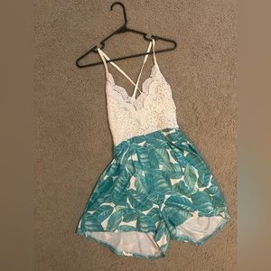 Tropical romper